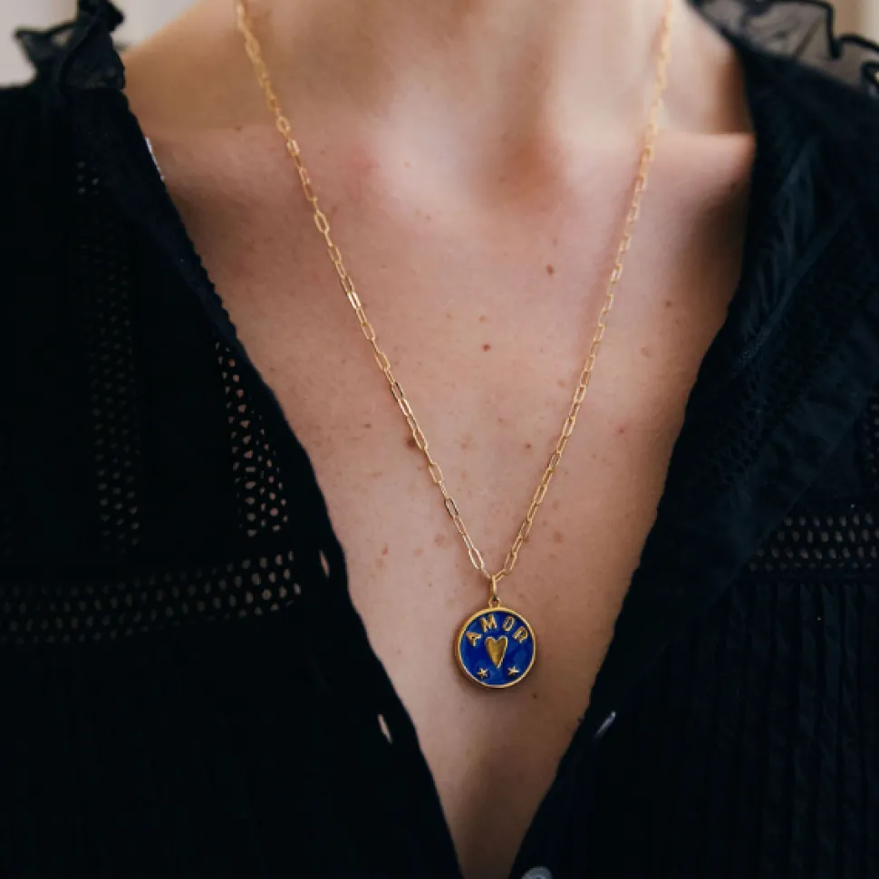 Love & Fear Coin Necklace