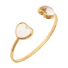 Love Bangle in Clear Quartz
