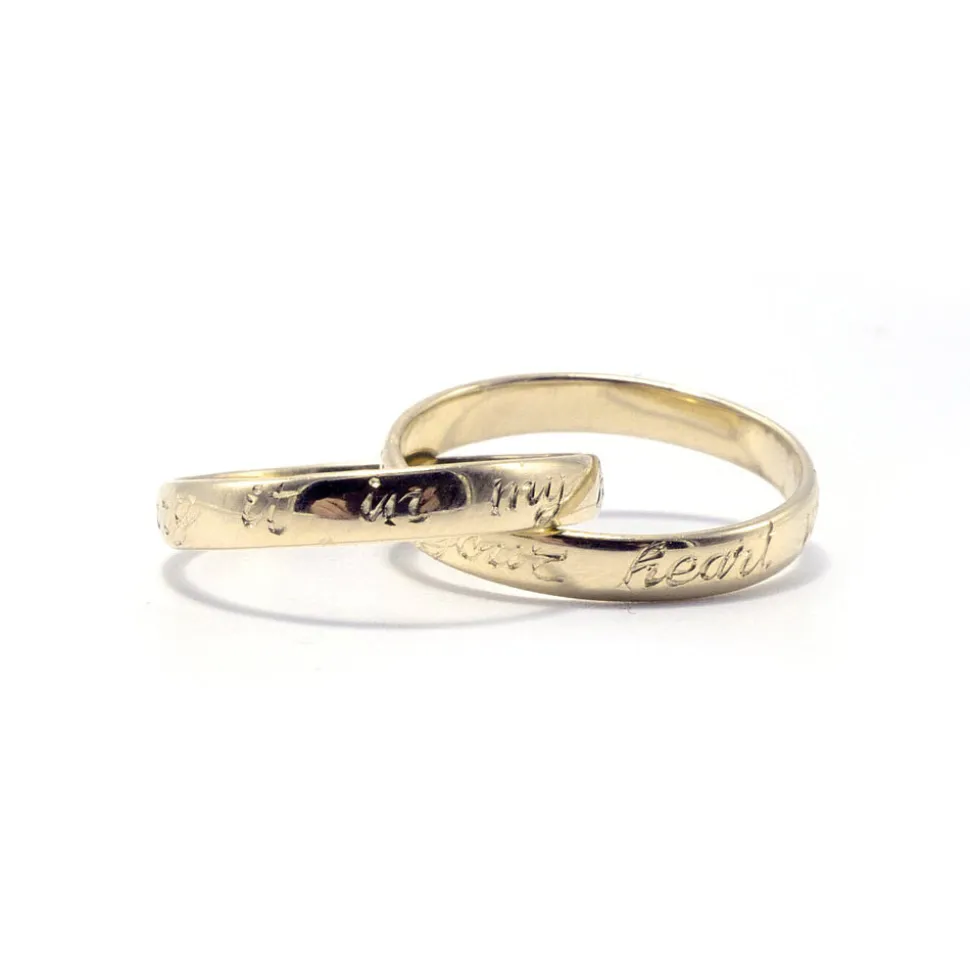Love Poem Rolling Ring