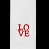 LOVE Square Hand Towel