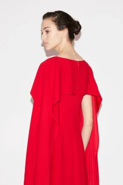 Luanne Gown Red Embellished Sable