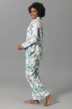 Luca Pajama Set in Del Tesoro Sea