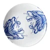 Lucy Blue Coupe Dinner Plate
