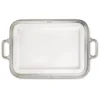 Luisa Rectangular Platter with Handles, Large