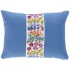Lula Embroidered 12" Pillow in Ivory
