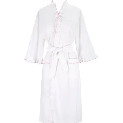 Lulie Cotton Ruffle Robe