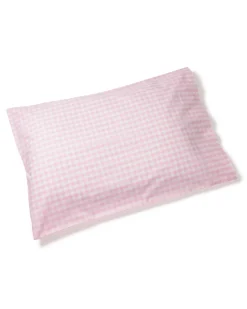 Luxe Premium Cotton Pink Gingham Bed Sheets