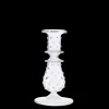 Luxor Glass Candlestick in Clear