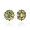 Luzia Duquesa Cluster Earrings in Lemon Quartz
