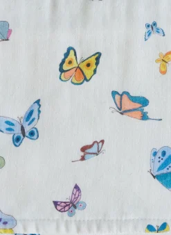 Madame Butterfly Burp Cloth