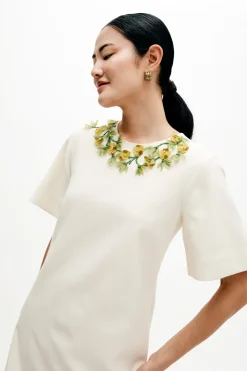 Madison Dress With Jardin Embellishment