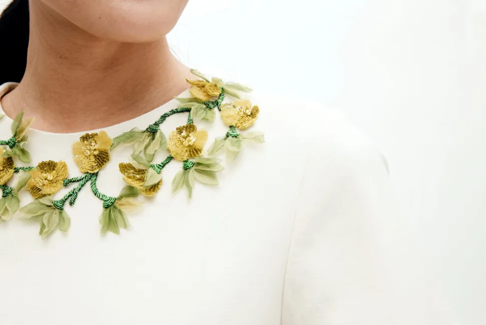 Madison Dress With Jardin Embellishment