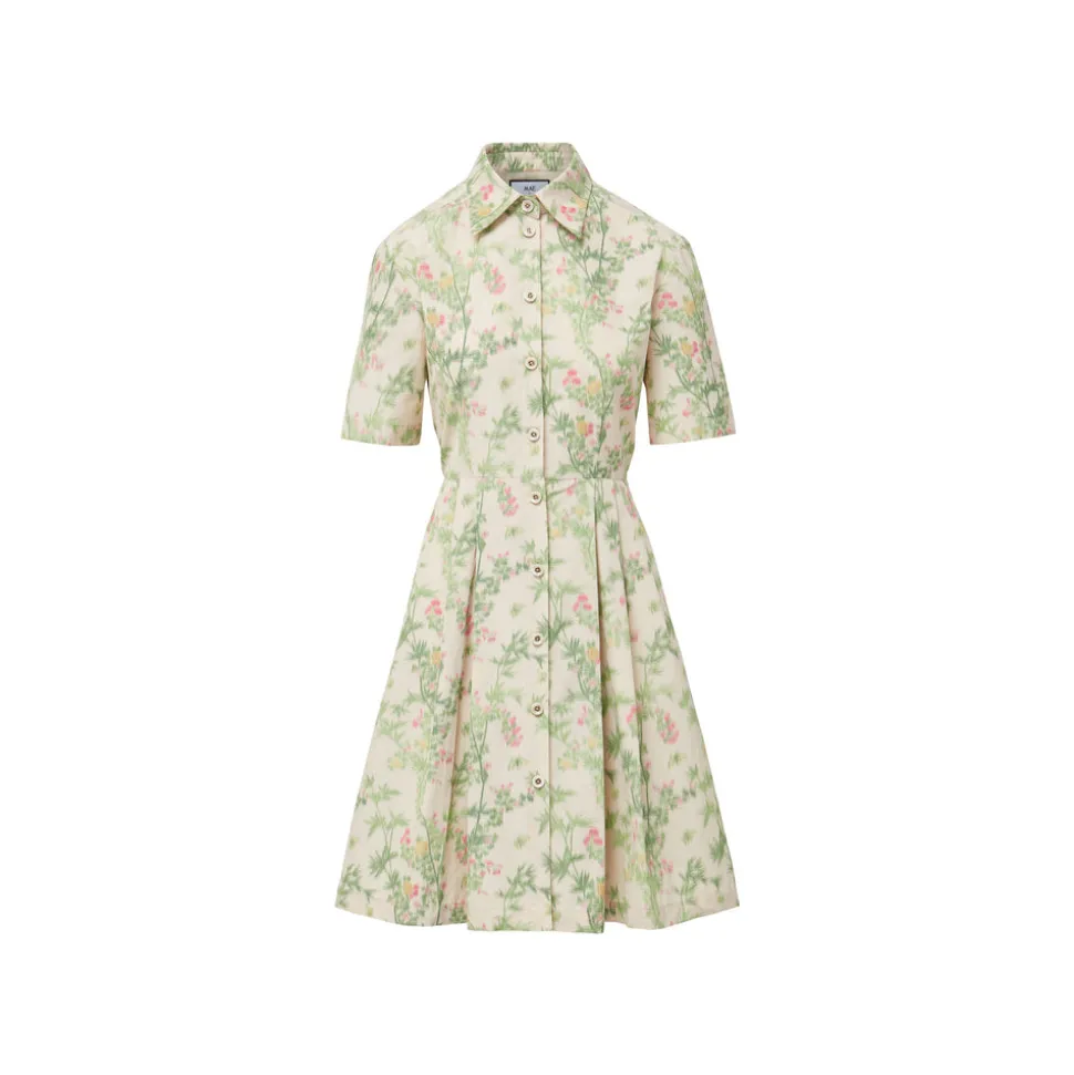 MAE x Scalamandré Rory Dress in Jardin De Chine