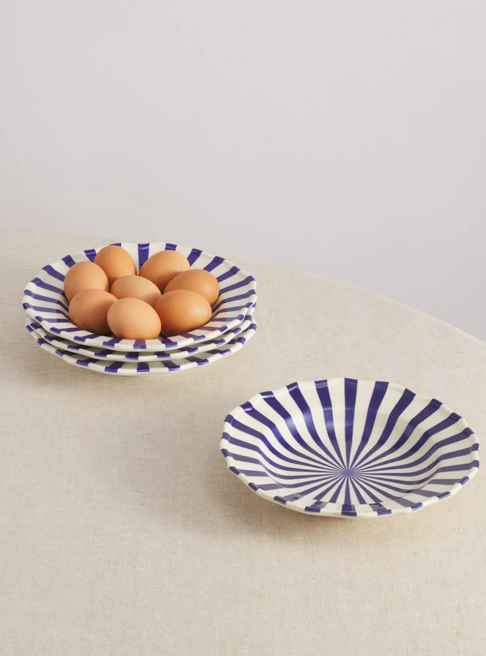 Mafalda Pasta Bowl, Set of 4