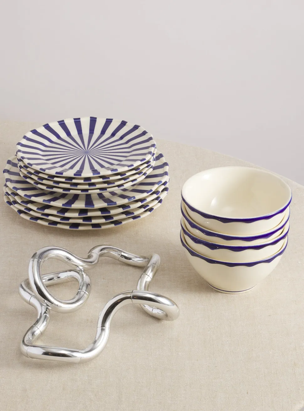 Mafalda 12-Piece Set with Cereal Bowl