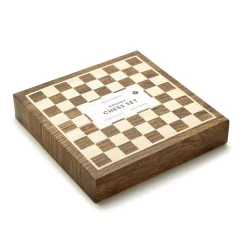 Magnetic Chess Set in Hand-Crafted Wooden Box