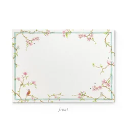 Magnolia Stationery Cards, Personalized Set of 50