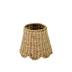 Maison Maison Design x Zafferano Scalloped Seagrass Lampshade