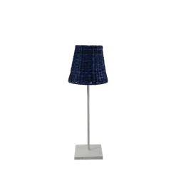 Maison Maison Design x Zafferano Empire Navy Seagrass Lampshade