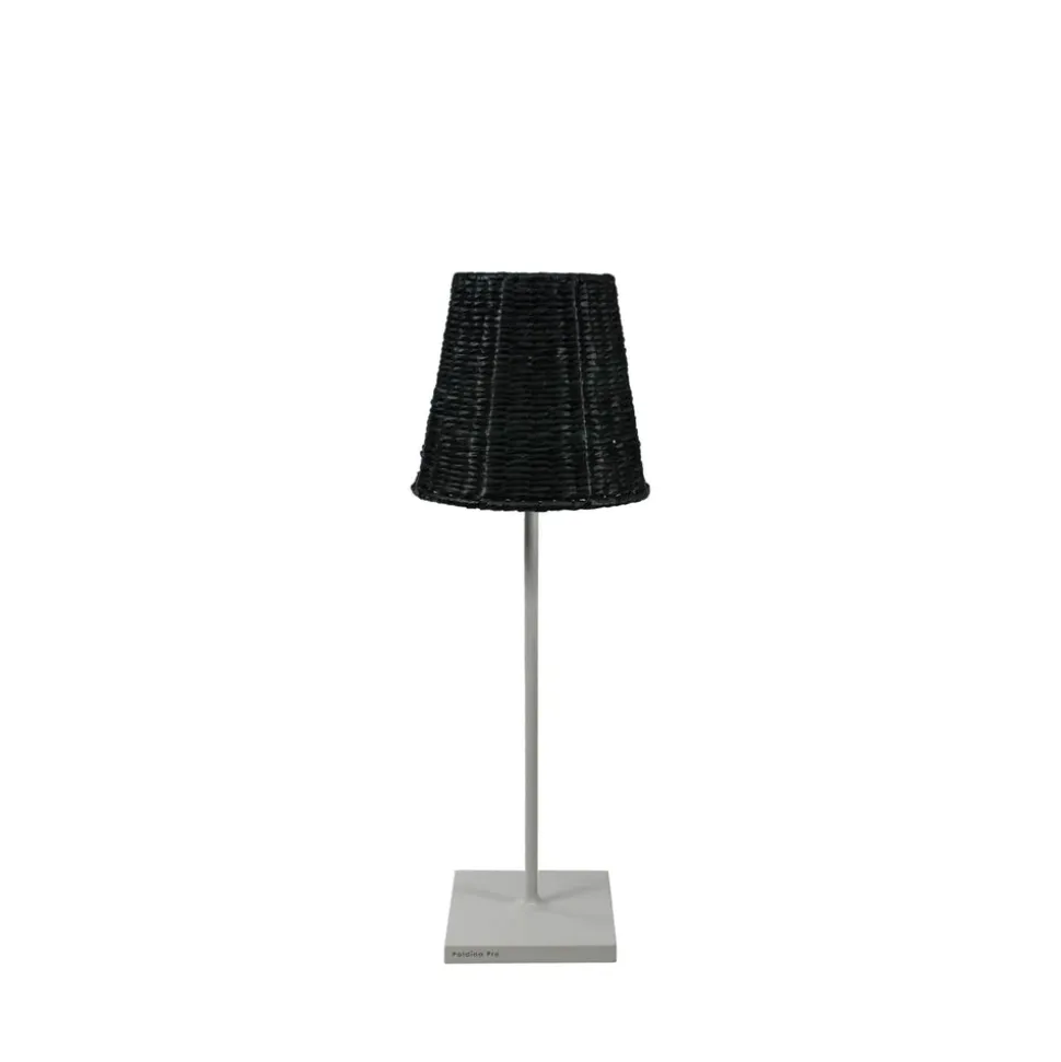 Maison Maison Design x Zafferano Empire Black Seagrass Lampshade