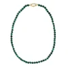 Malachite Knotted Gemstone Strand
