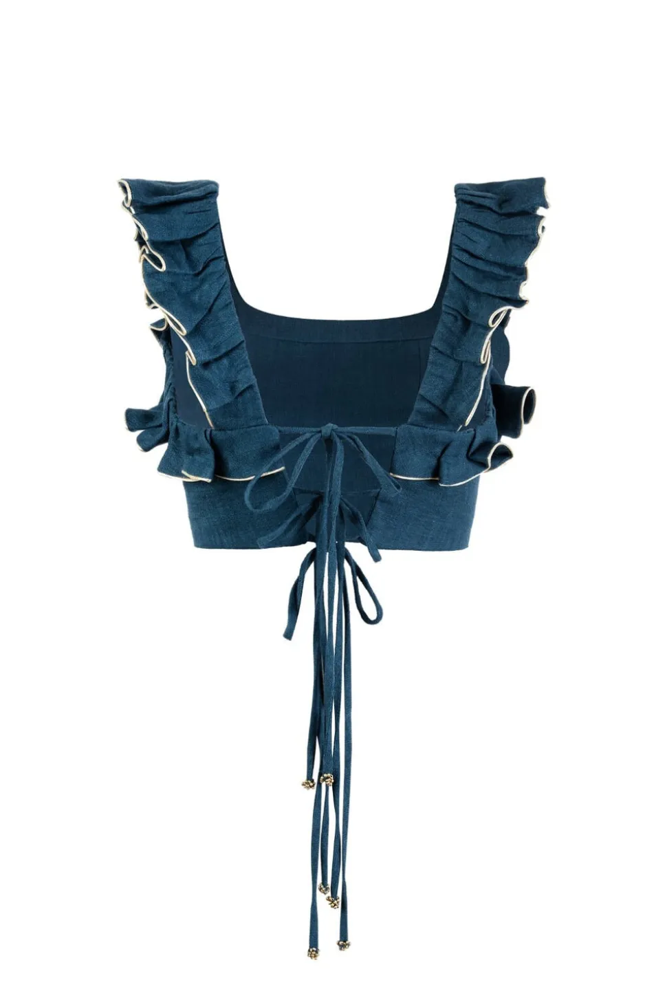 Malika Bustier Top in Blue