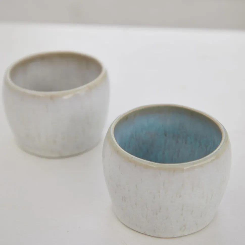 Mallorca Collection Cereal Bowls in Sea Blue, Set of 6