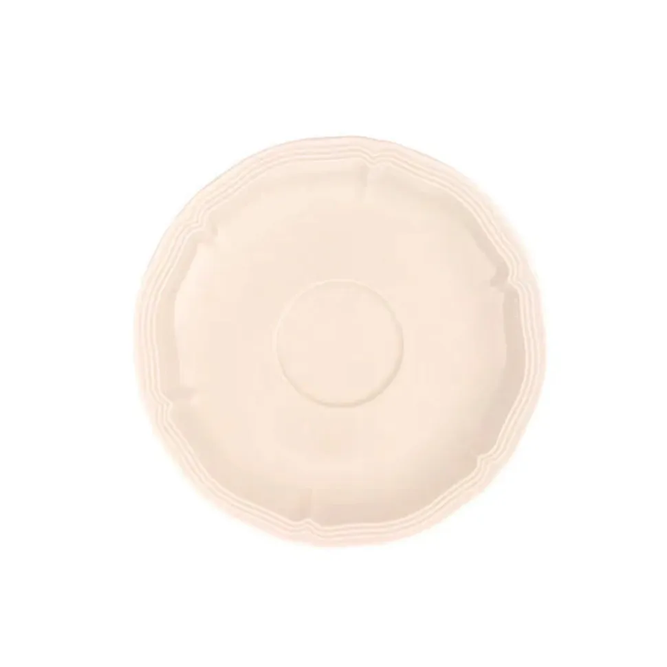 Manoir Tea Saucer in White