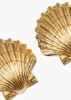 Mar Earrings in Gold