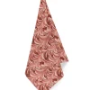 Marble Linen Napkin in Pink