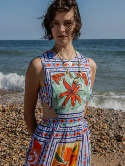 Marcia Dress in Ceramic