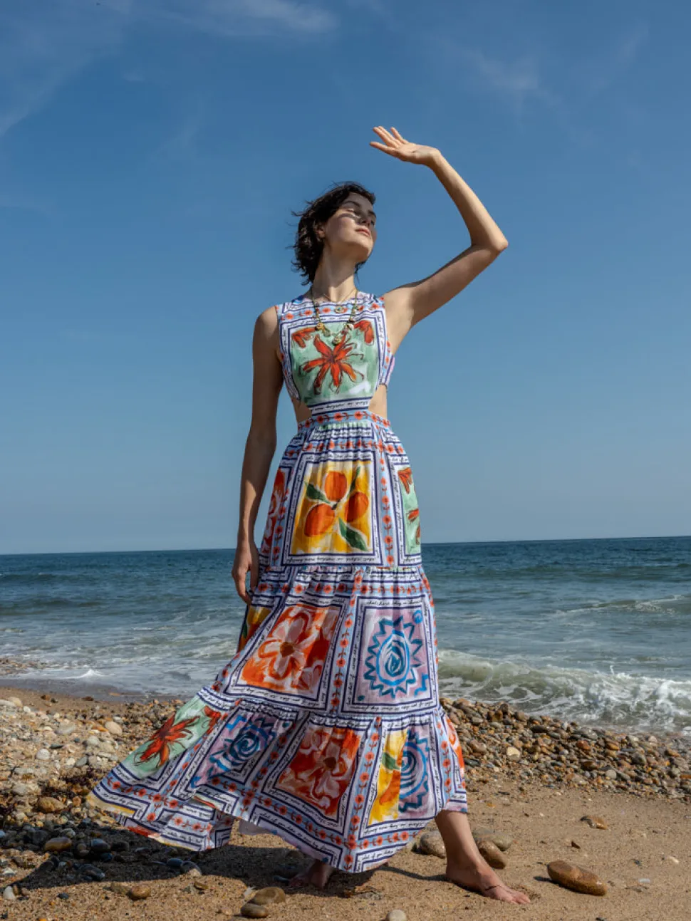 Marcia Dress in Ceramic