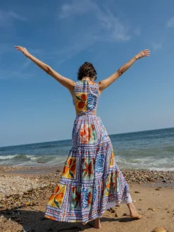 Marcia Dress in Ceramic