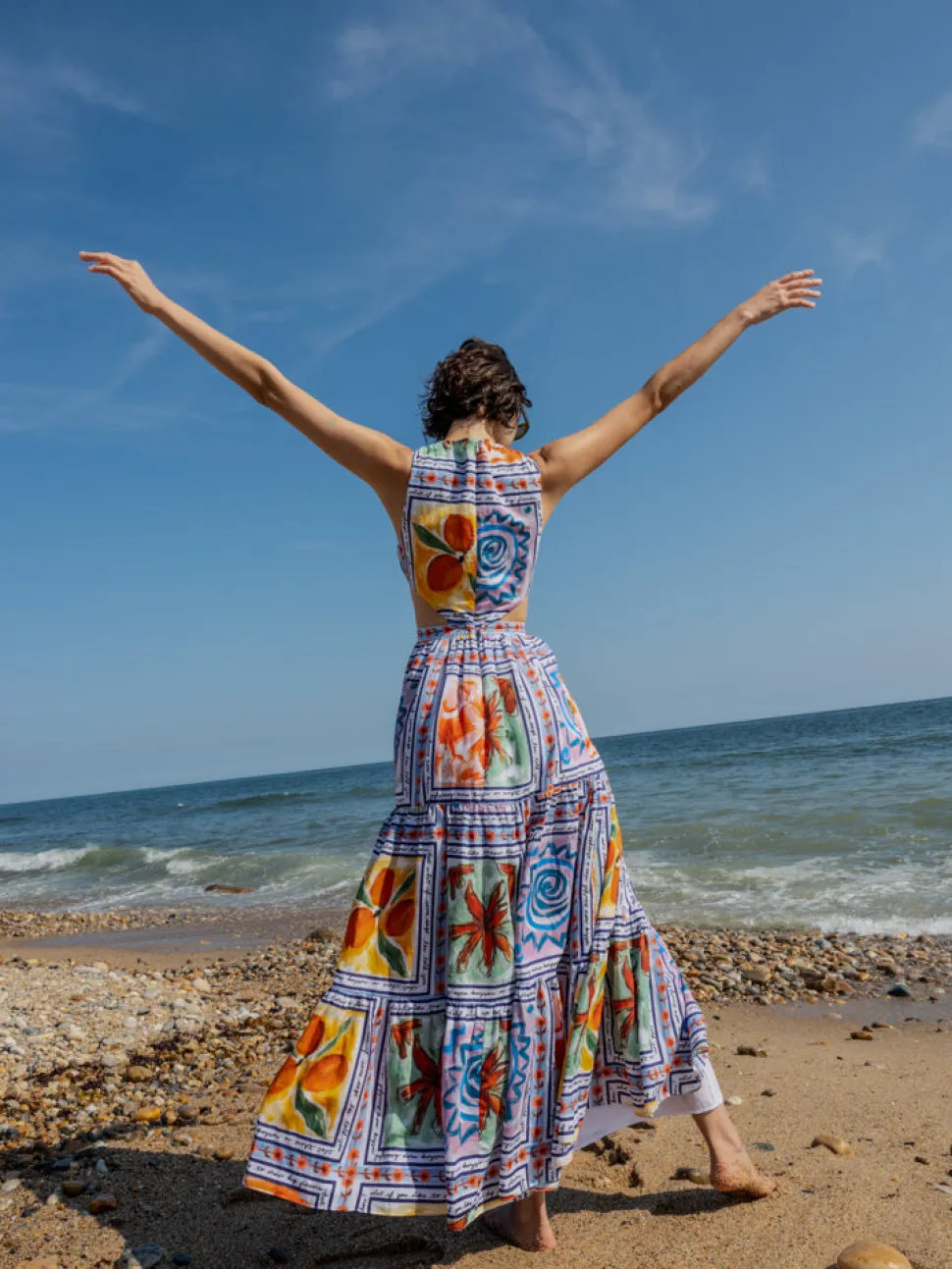 Marcia Dress in Ceramic
