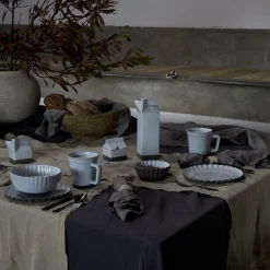 Maria Collection Napkins in Dusk Grey, Set of 4