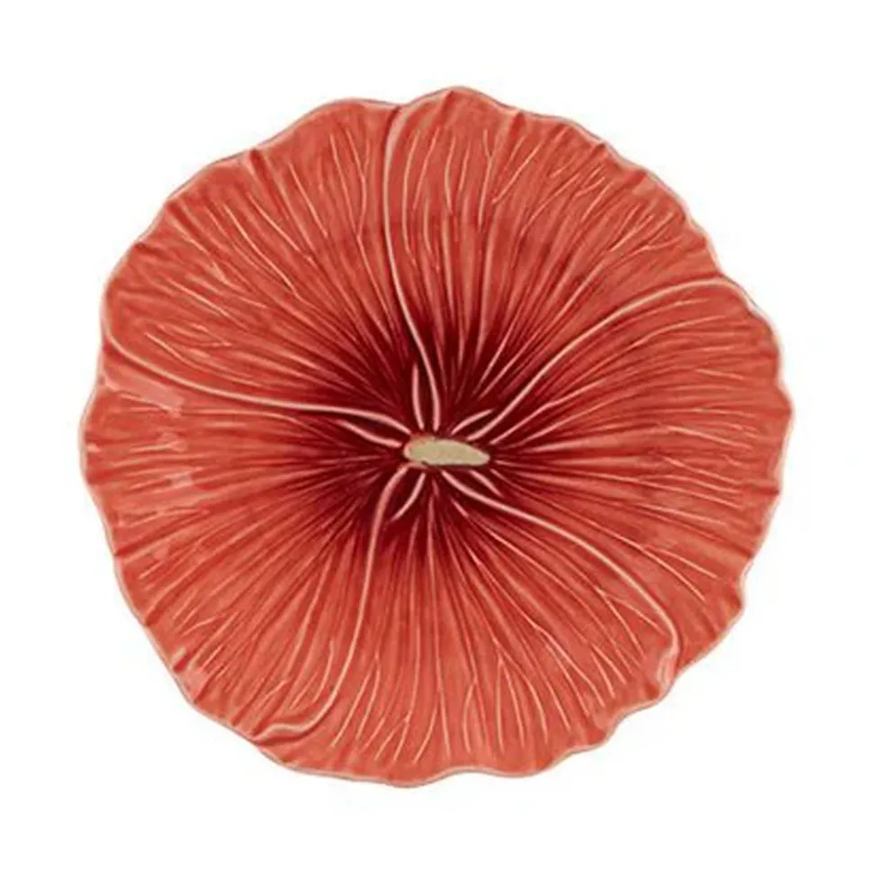 Maria Flor Fruit Plate Hollyhock