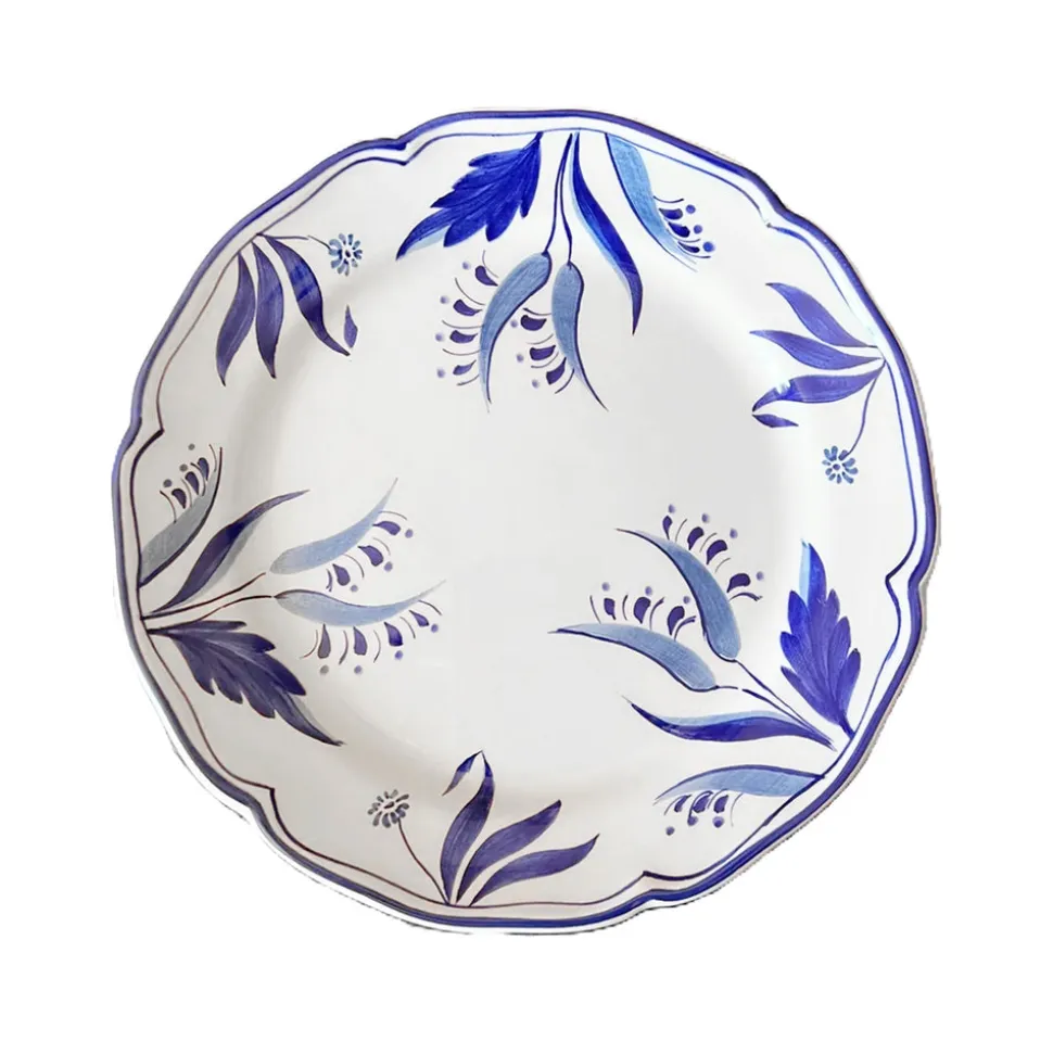 Marina Dessert Plates in Blue, Set of 6