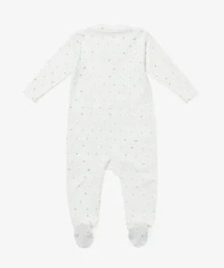 Marley Zip Pajama in Seafoam Hearts