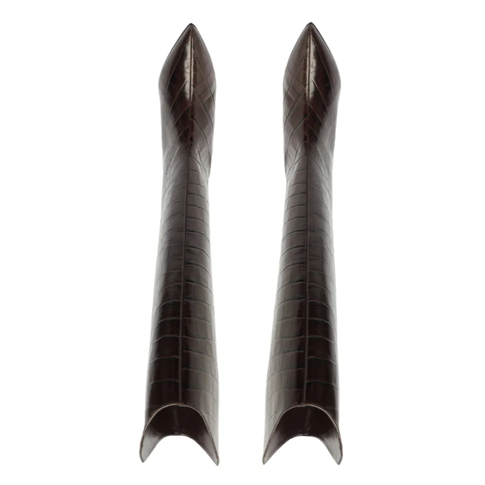 Maryana Lo Wide Boot in Dark Chocolate