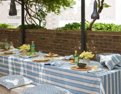 Matouk Schumacher Apollo Stripe Tablecloth