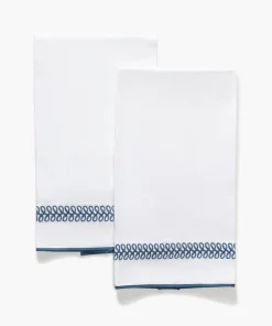 Matouk Schumacher Astor Braid Guest Towels, Set of 2