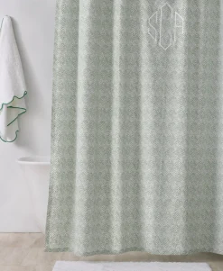 Matouk Schumacher Duma Diamond Shower Curtain