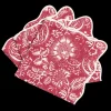 Matouk Schumacher Granada Napkin in Scarlet, Set of 4