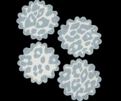 Matouk Schumacher Iconic Leopard Cocktail Napkin, Set of 4
