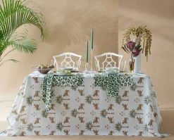 Matouk Schumacher Iconic Leopard Placemat, Set of 4