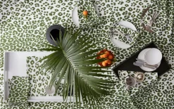 Matouk Schumacher Iconic Leopard Napkin, Set of 4
