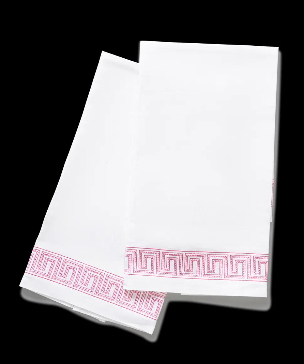 Matouk Schumacher Ophelia Guest Towels, Set of 2