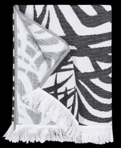 Matouk Schumacher Zebra Palm Beach Towel