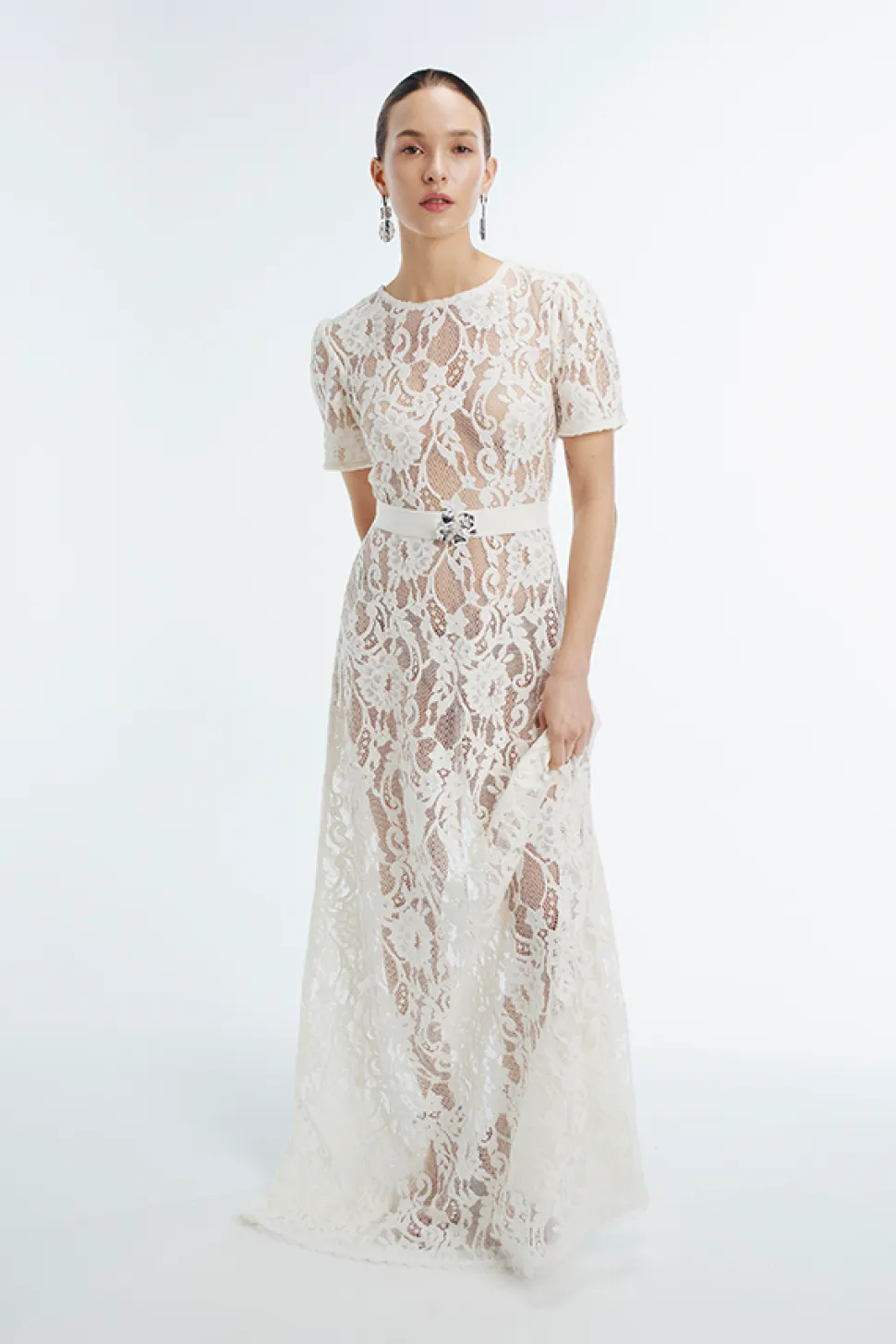 Maxine Maxi Dress in White