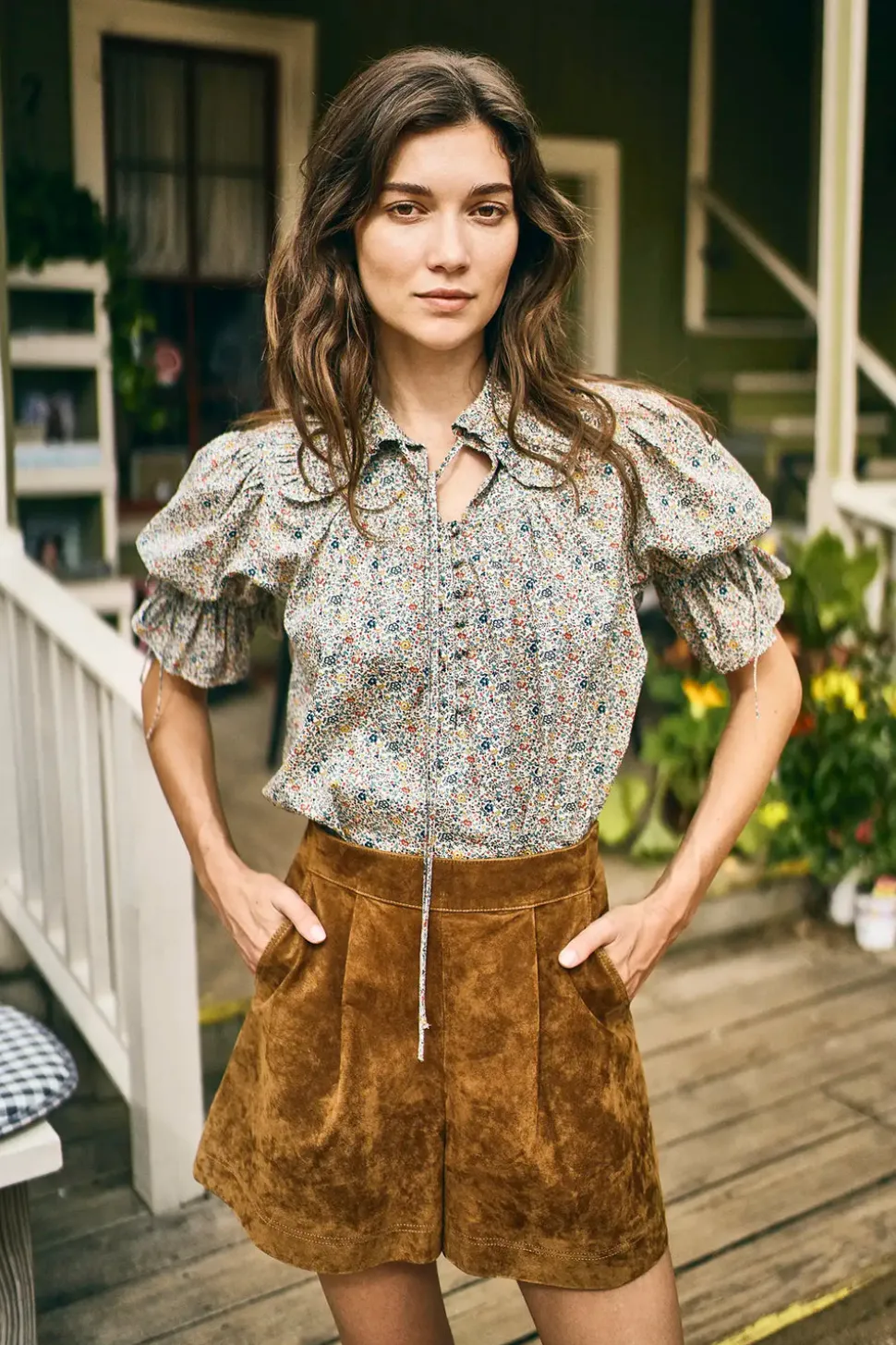 Mayfair Blouse - Made with Liberty Fabric in Katie and Millie